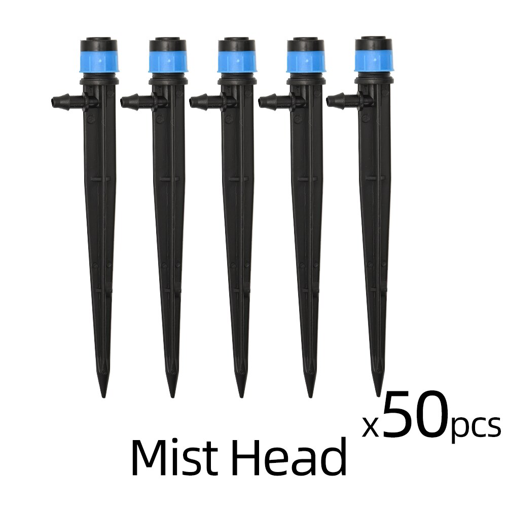 5M-60M Hose Watering Set Garden Watering System Water Plant Automatic Water Fountain Drip Irrigation System: 50pcs HEAD