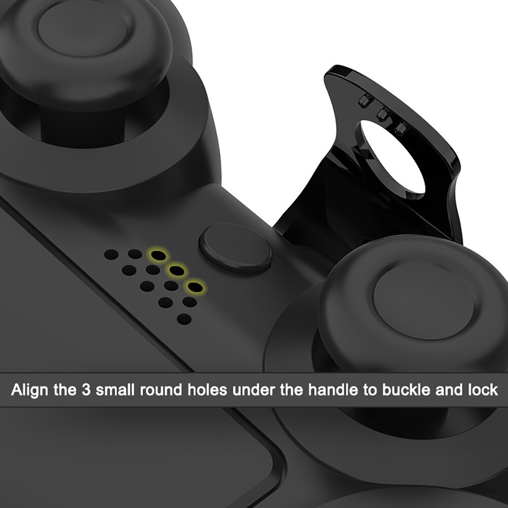 Mods d'adaptateur de paquet de clés d'extension pour le contrôleur PS4, Mini attachement prolongé de bouton arrière pour la manette PS4