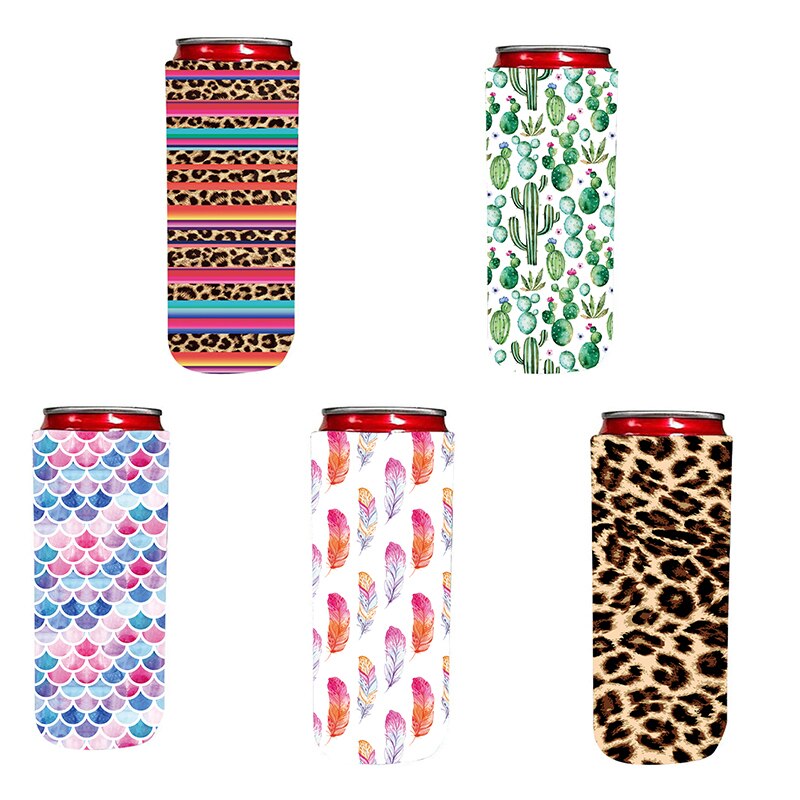 Party Girl – refroidisseur de canette Kim Slim, en néoprène isolé, pour les canettes grandes et minces de 12oz comme une griffe blanche, vraiment: B