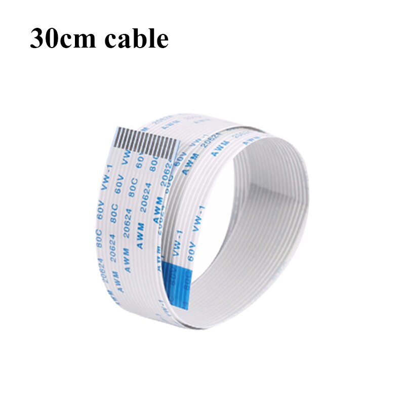 Raspberry Pi Camera Cable 15Pin FFC Cable 15cm/30cm/50cm/100cm/200cm Ribbon Flex Extension Cable for Raspberry Pi 4B 3B+ 3B 2B+: 30cm cable