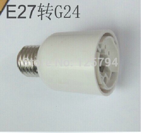 E27 Om G24 Adapter Converter Base Houder Socket G24 Om E27 Voor Led Light Lampen