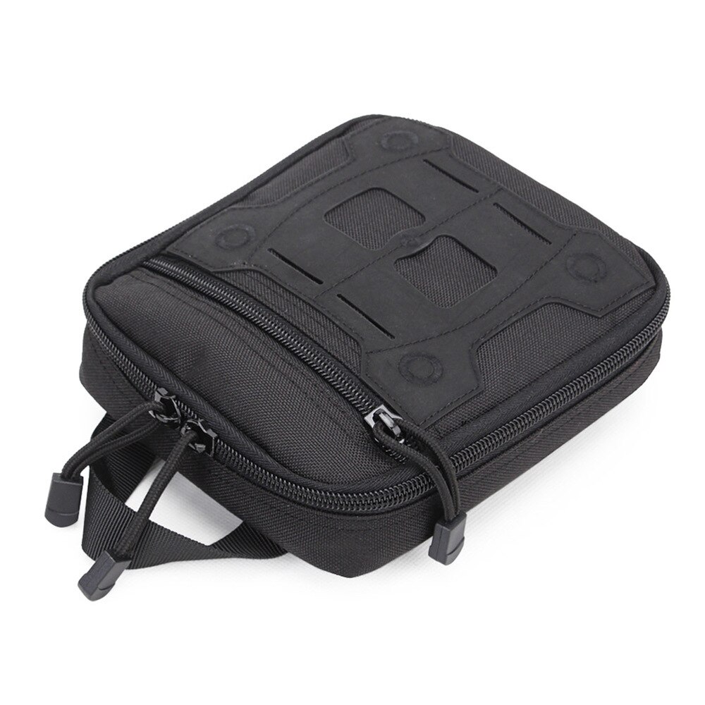 Multifunctionele Tas Outdoor Camping Handtas Opknoping Zak Wandelen Handtas Riem Attachment (Zwart)