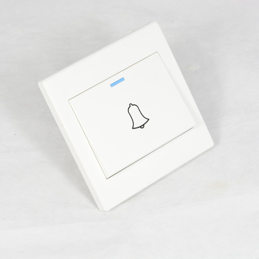1 Full set Home use Door bell Push button and electronic Doorbell use AAA battery Dingdong