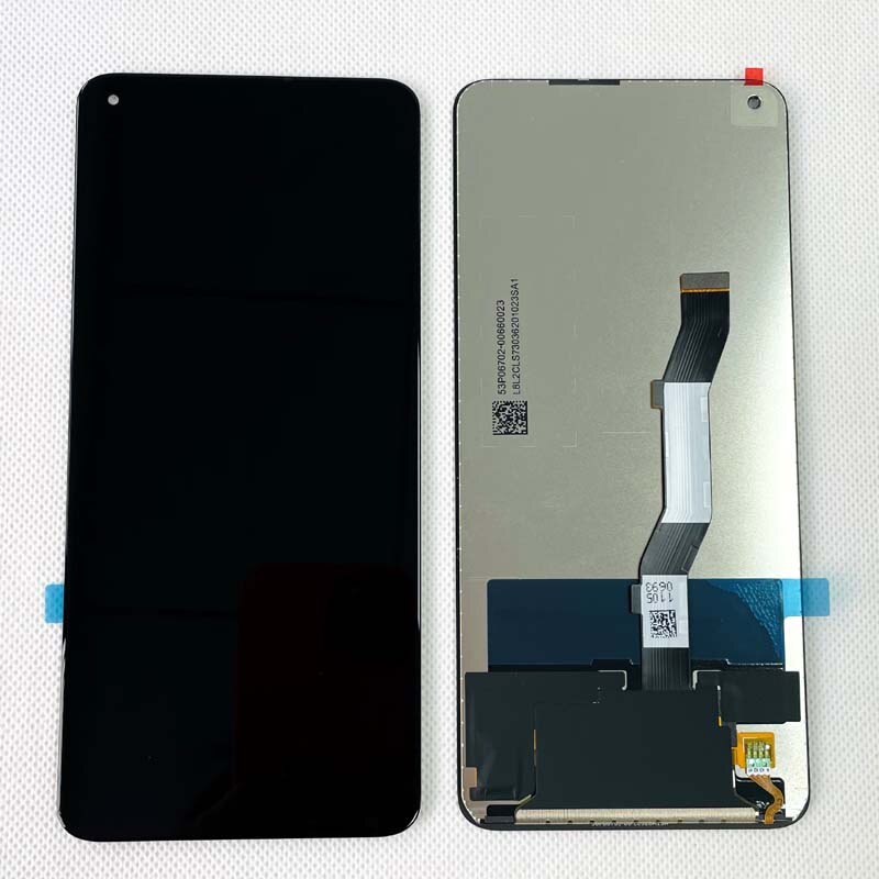 6.67 "original 100%  testad för xiaomi  mi10t mi 10t 5g lcd -skärm+pekskärms digitizer för  mi 10t pro 5g m2007 j 3sg