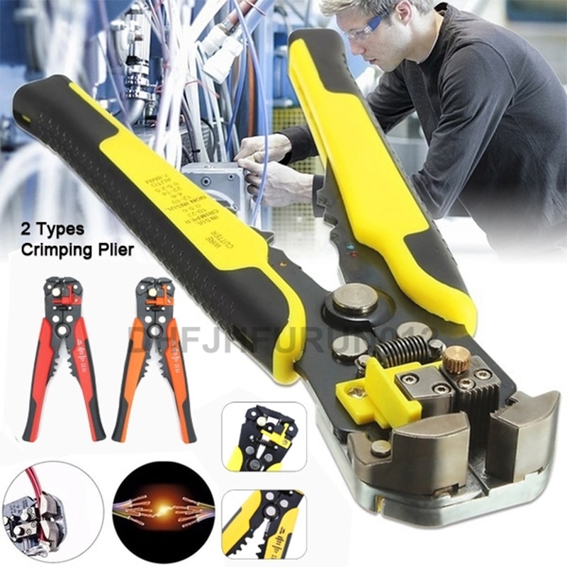 3 in 1 Automatic wire stripper Multifunctional automatic stripping pliers Cable wire Strippers Crimping tools Cutting