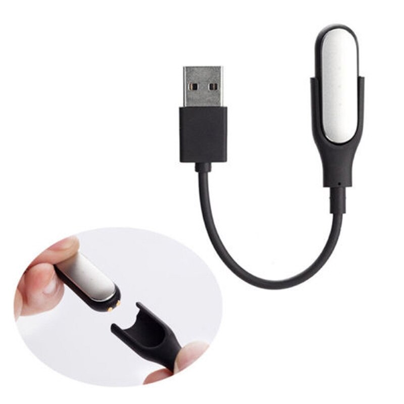 Vervanging Usb-oplaadkabel Charger Cord Voor Xiaomi Mi Band 2 Smart Horloge