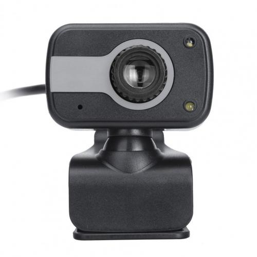 Mini Hd 1080P Draaibaar Pc Computer Webcam Camera Met Microfoon Voor Live-uitzending: Silver