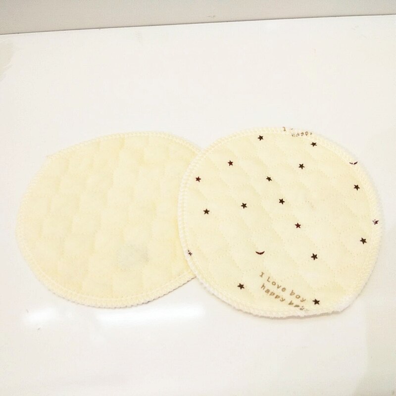 2 Stuks Herbruikbare Borst Pad Nursing Pads Voor Mum Moeders Absorberende Wasbare Waterdicht Voeden Tepel Pads Zwangere Levert