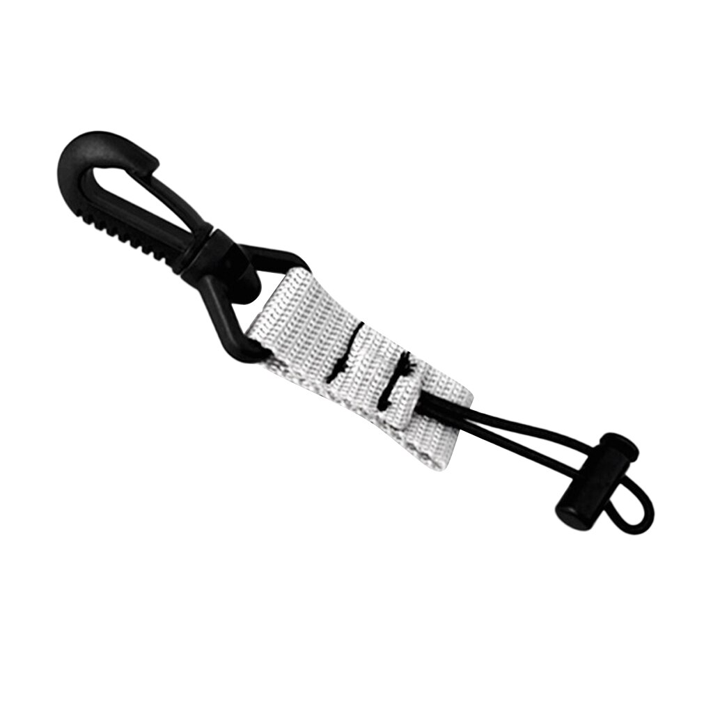 Lovoski Scuba Dive Regulator Octopus Houder Retainer Clip Lanyard Accessoire: Gray