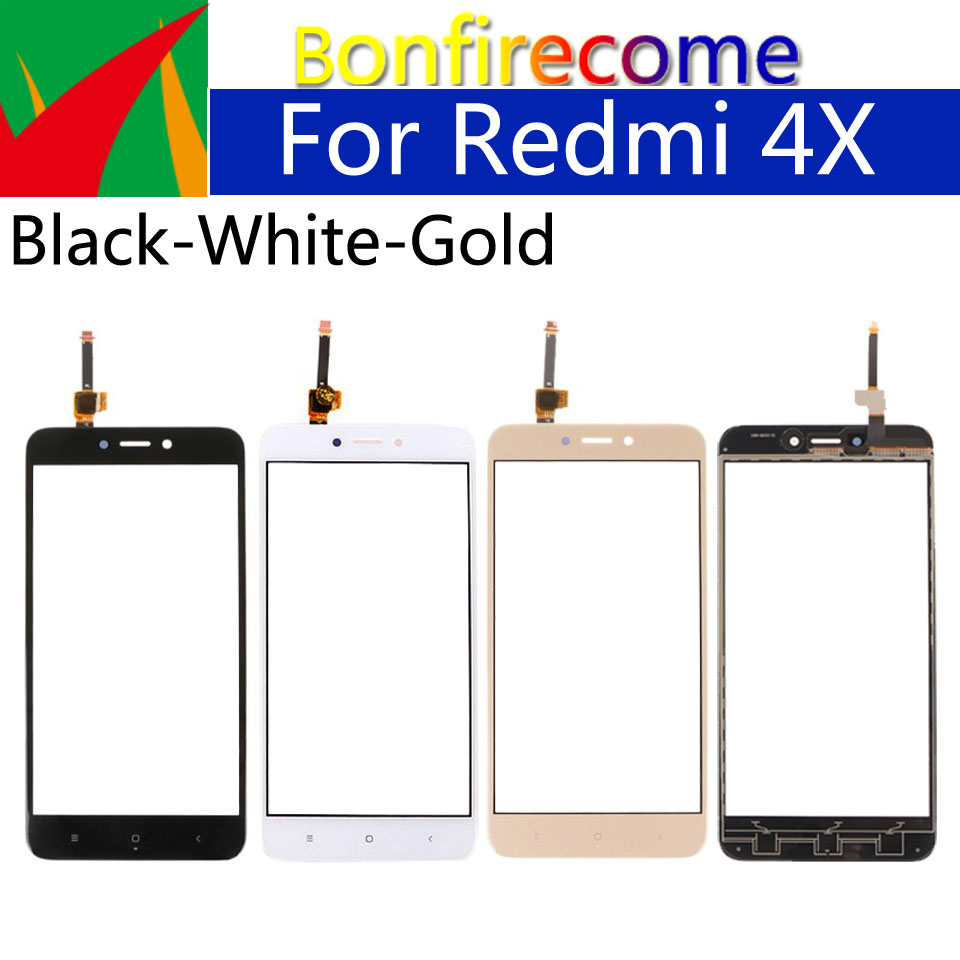 5.0 &quot;4X Voor Xiaomi Redmi 4X Redmi4X Touch Screen Panel Sensor Lcd-scherm Glas Lens Panel Touchscreen Digitizer