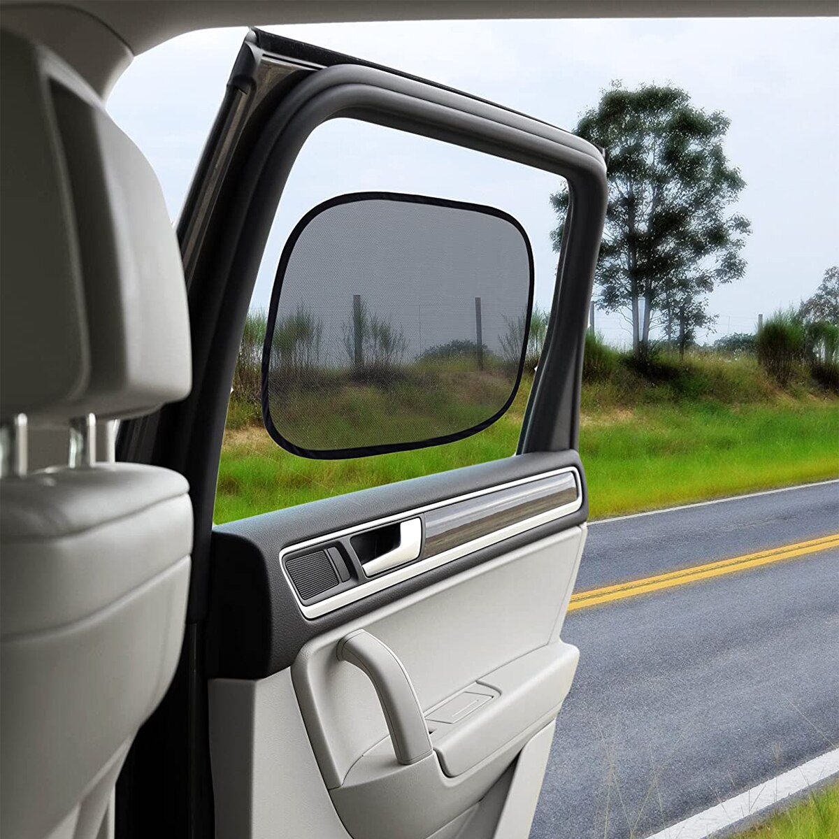 Car Window Shade Practical UV Rays Protection Cover for SUV, Small Trucks, Large Cars