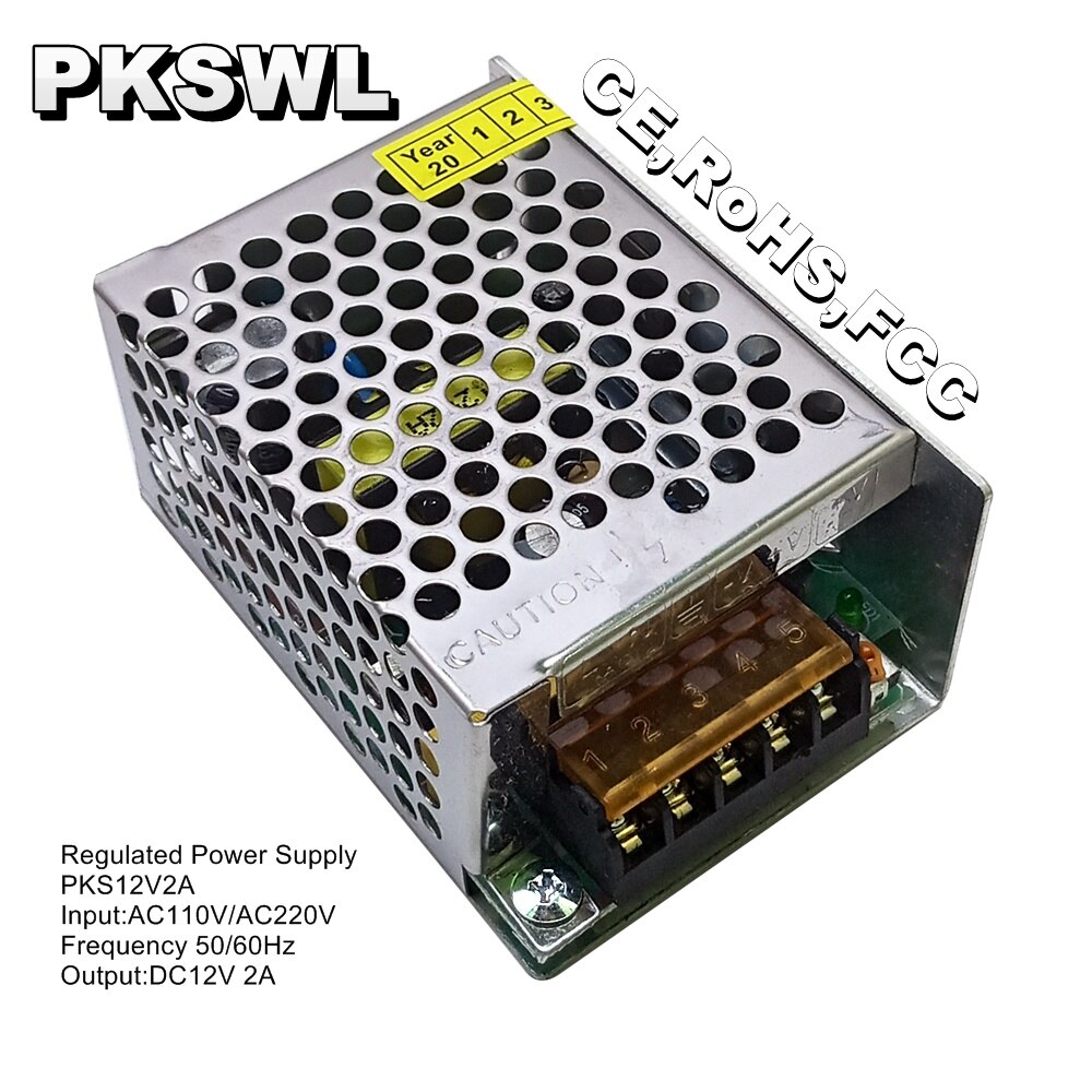 Regulated Power Supply DC12V 2A AC100-240V to DC 12 V Switching Power Supply for CCTV and LED