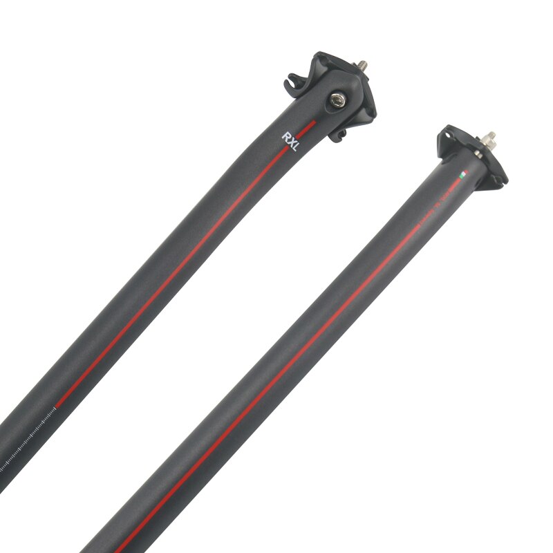 RXL SL Carbon Seatpost Mtb 27.2/30.8/31.6mm Road Bicycle Seat Post UD Matte Red/Black Offset 25mm Bike Seatpost Carbon