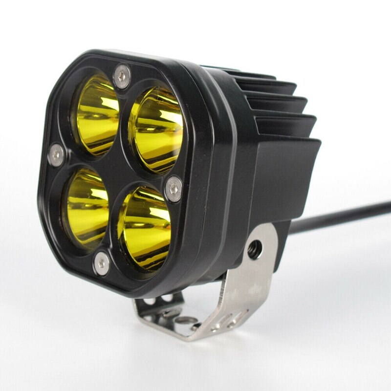 3 inch led werklamp gele schijnwerpers offroad 4 x 4wd auto vrachtwagen suv rijlamp