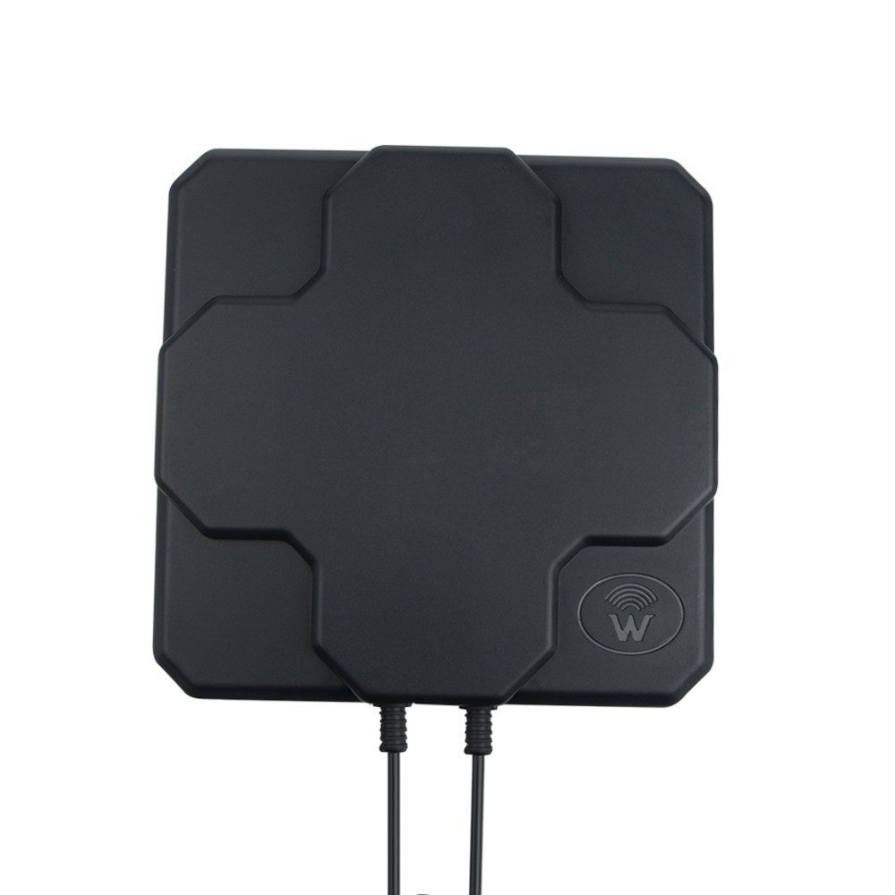 2X22dBi Outdoor 4G LTE MIMO Antenna Dual Polarization Panel Directional External Antennea + 2 X SMA Male Cable