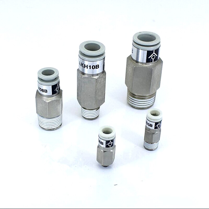 SMC AKH series AKH04A/B 06A/b-m5-01s quick change connector pneumatic components with one-way check valve