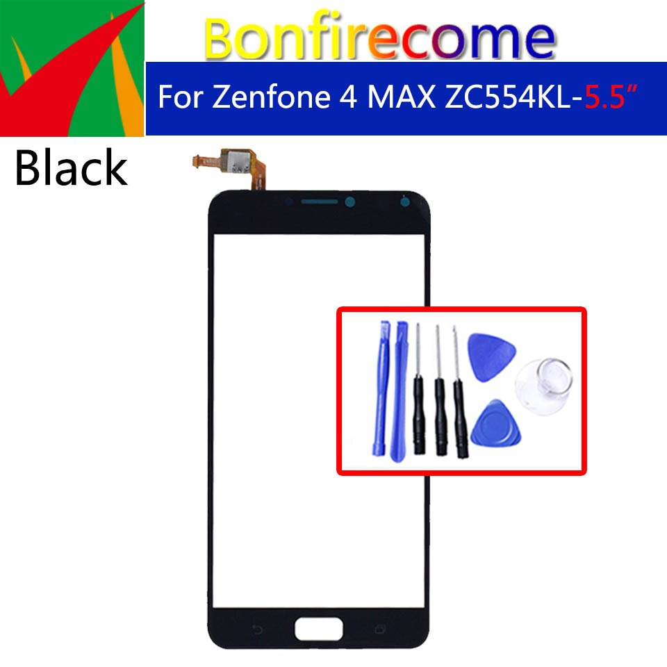 Touch Panel Voor Asus Zenfone 4 Max ZC554KL Touch Screen Digitizer Glas Sensor Vervanging