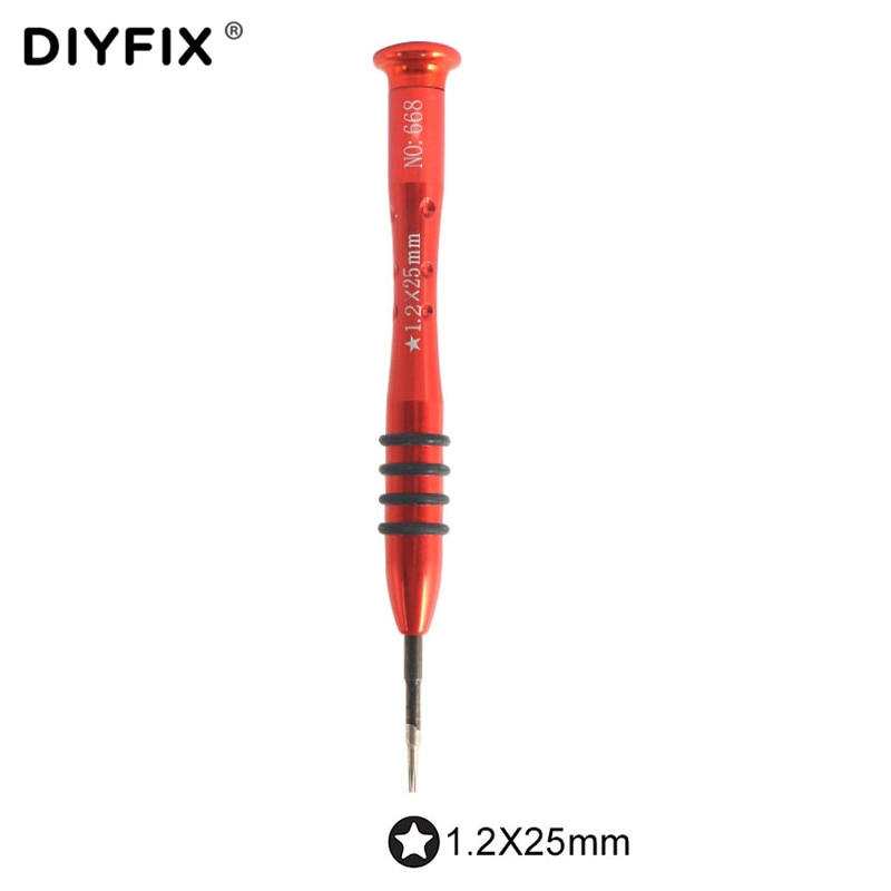 DIYFIX 1.2mm P5 Pentalobe Screwdriver Precision Magnetic Screwdriver for MacBook Air and Pro Retina Laptop Opening Repair Tools