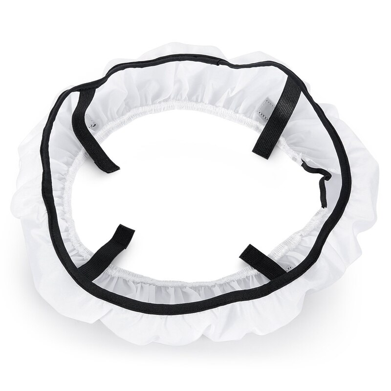 18 inches Collapsible Photography Video Light Softbox Diffuser for 75W(600W Equivalent) Ring Fluorescent Light Flash Light