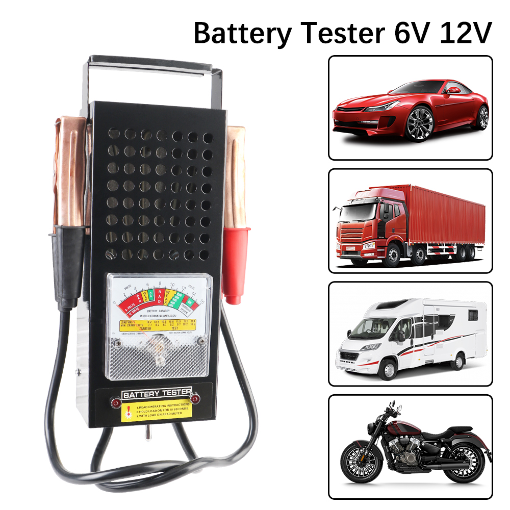 Car Battery Load Tester 6V 12V 80AH 100AH 120AH 200AH Discharge Test Alternator Auto Car Truck Accumulator For Lead Acid Battery