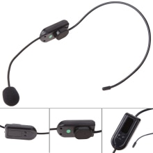 Fm Draadloze Microfoon Headset Voor Luidspreker/Onderwijs/Sales Promotion/Vergaderingen/Gids L3EF Draagbare Megafoon Radio mic