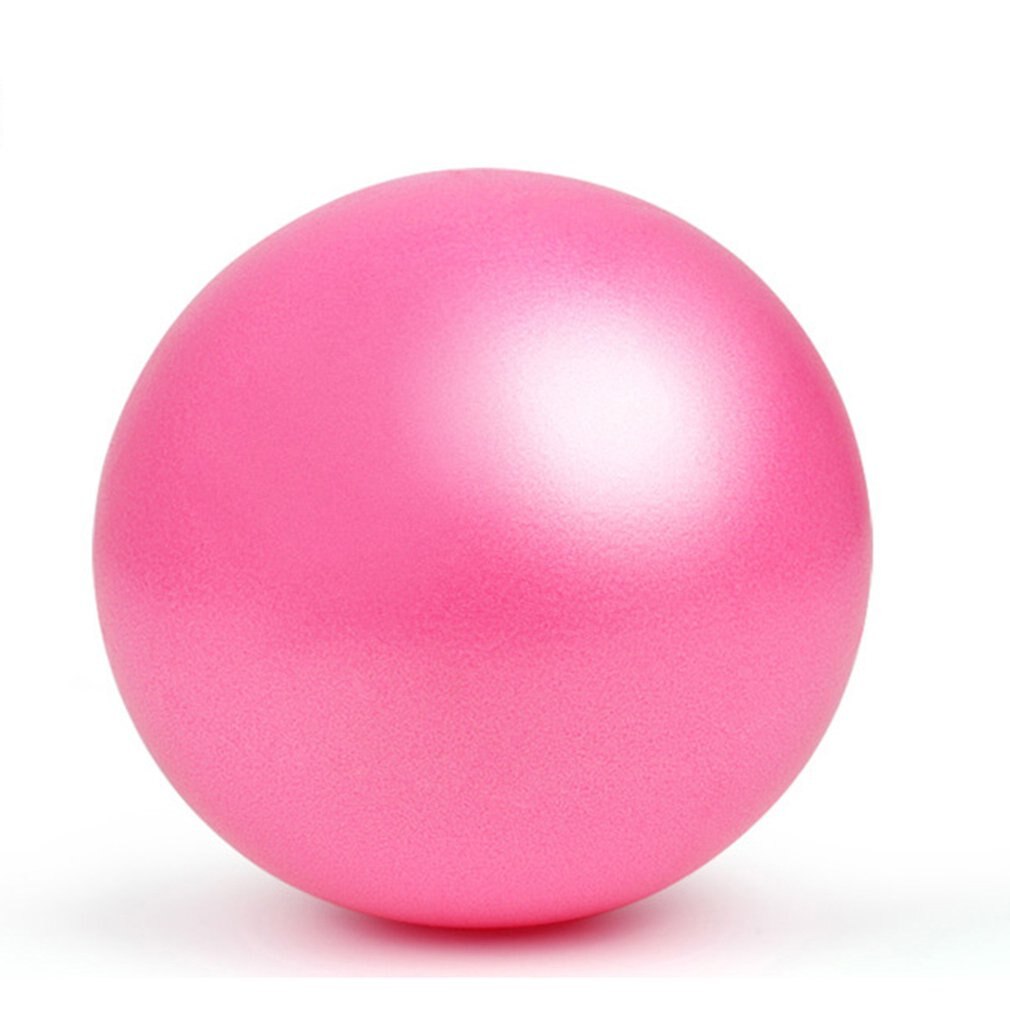 Bolas de Yoga para gimnasia, Pilates, Equilibrio Fitball, ejercicio, Pilates, entrenamiento, pelota de masaje de 25cm: Rosa