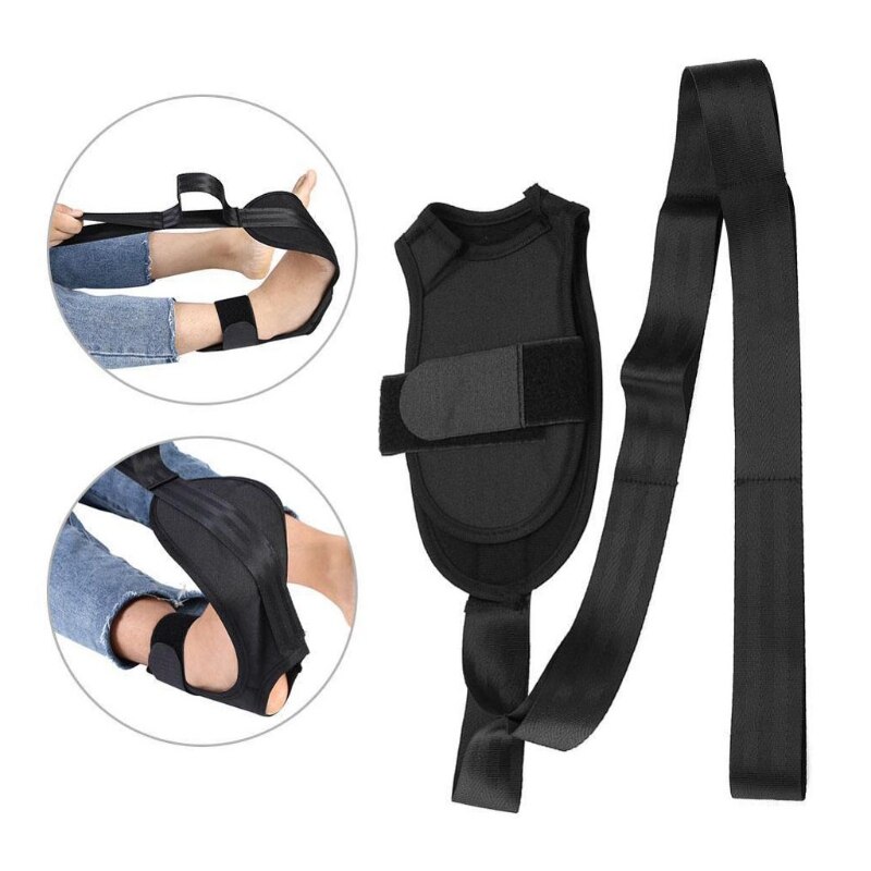 Yoga Strap Stretch Bands Leg Lacing Belt Fitness Exerciser Assisted Stretcher