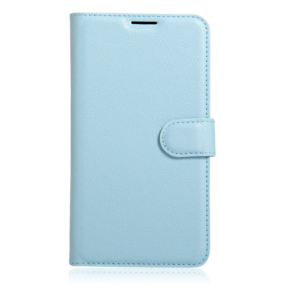 Étui à rabat de luxe pour Sony Xperia X F5121 double F5122 Smartphone portefeuille support couverture avec porte-carte téléphone sac Coque Funda: Bleu