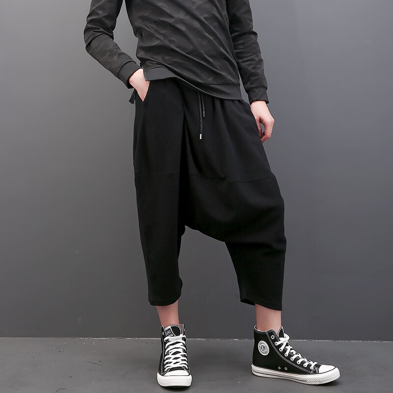 Men's Clothing Fall street Haren pants loose men's... – Grandado