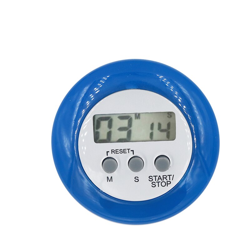 Practical Multi Plastic Kitchen timer Round Electronic Timer Countdown Timers Random Color Kitchen Mini Timer 20% off