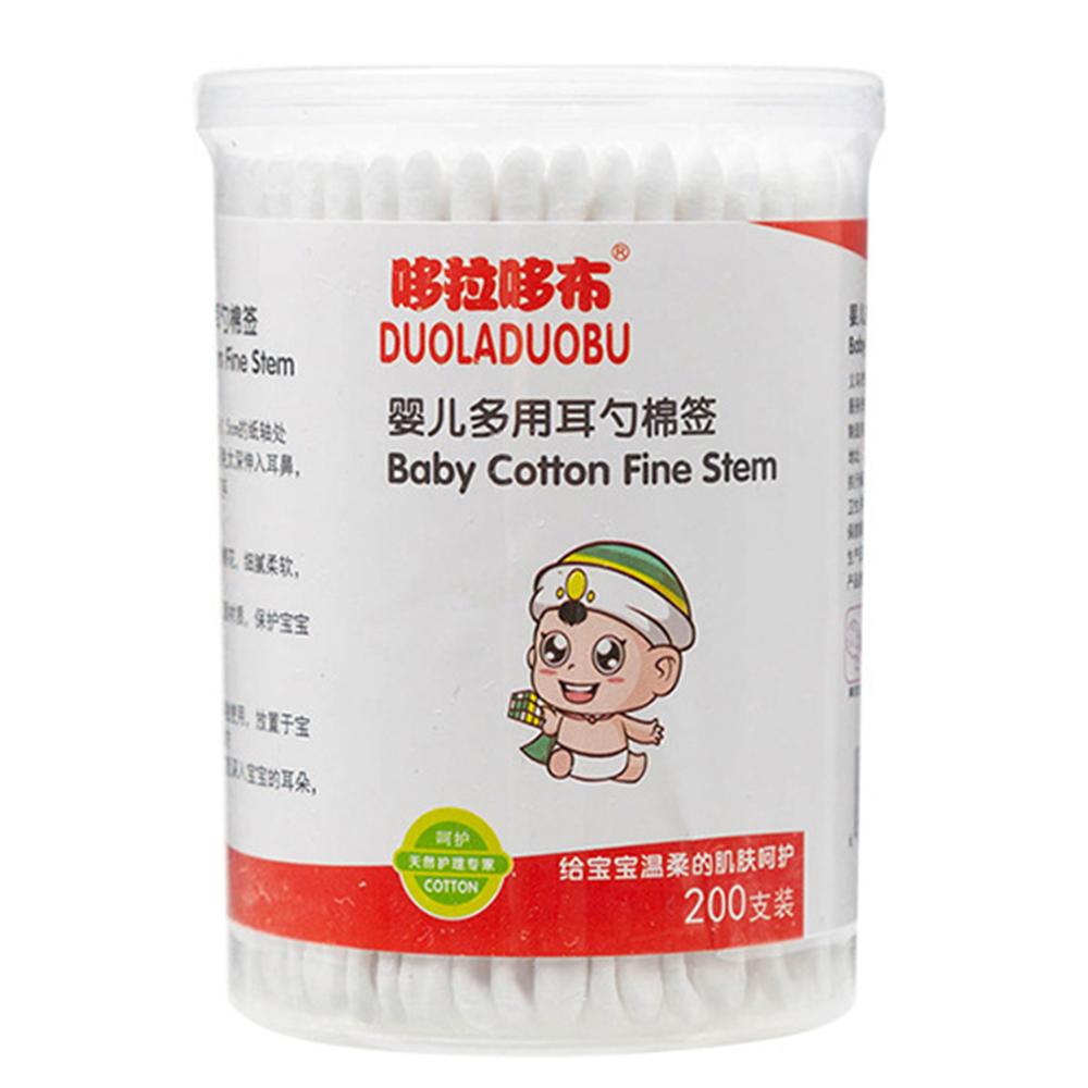 Baby Multi-zweck Ohr Löffel freundlicher freundlicher Ohren Reinigung Doppel-kopf Baumwolle Tupfer: Ursprünglich Titel