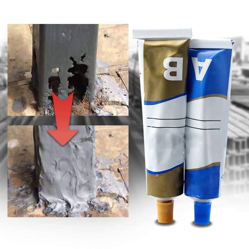Colla AB riparazione di metalli ad alta temperatura adesivo riparazione di crepes saldatura industriale asciugatura rapida colla speciale fai-da-te super colla