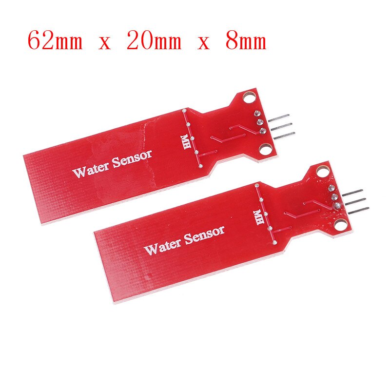 Rain Water Level Sensor Water Droplet Detection Depth For Arduino Compatible With 2560 2pcs 40mm x 16mm