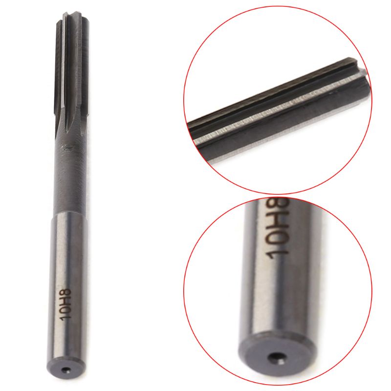 8pcs HSS H8 Straight Shank Chucking Machine Reamer Milling Cutter Tool Set 3/4/5/6/7/8/9/10mm