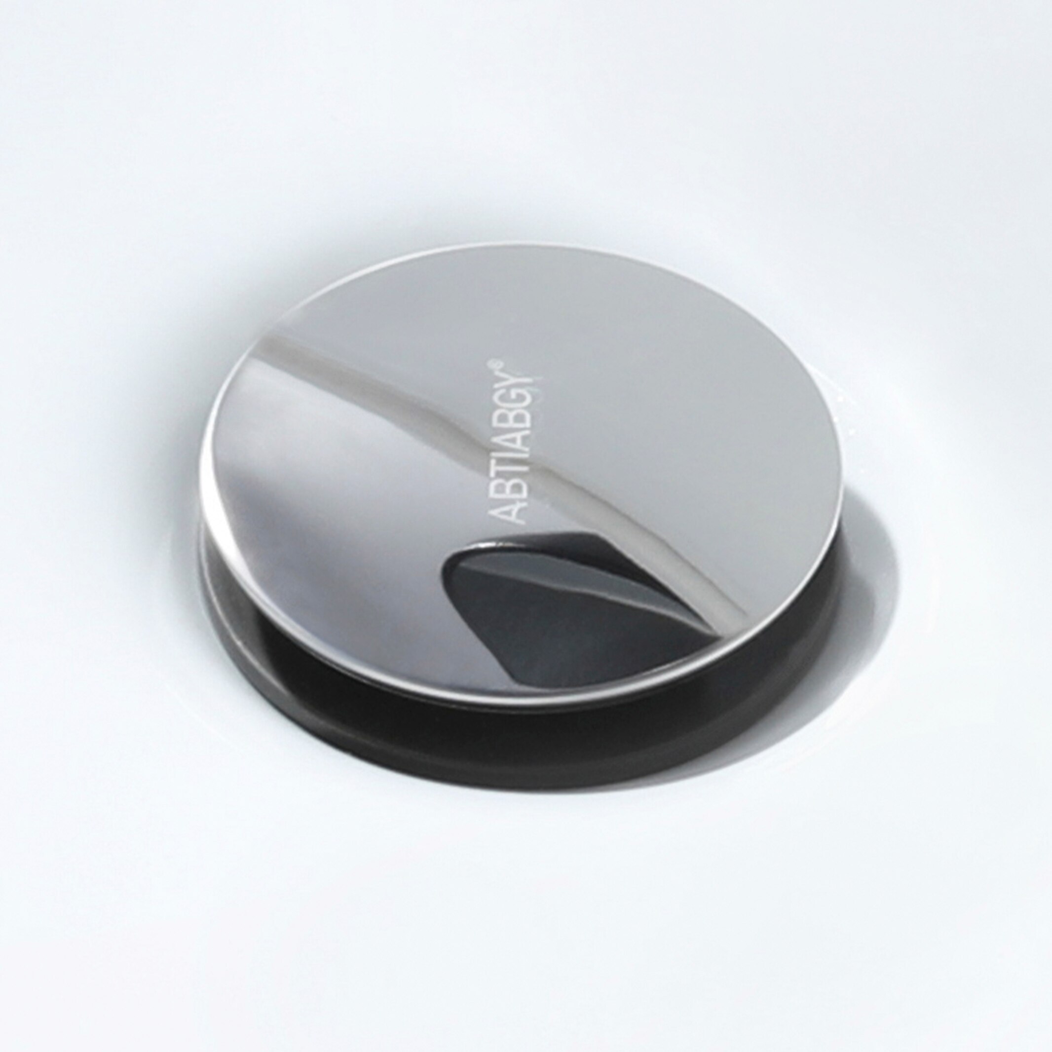 Black Round Style Bathroom Basin Sink Pop Up Drains Stainless Steel Kitchen Sink Drainer Stopper Drain Strainers with Overflow: Chrome Plated