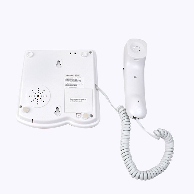 Amplified Vaste Telefoon Snoer Desk Telefoon Met Grote Knoppen, Luide Bel, Speed Dial Geheugen, voor Slechthorenden Senioren