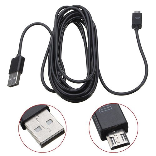Long Micro USB Charge Charging 3 Meter Power Cable Newest Charger Charge Cable Cord for PS4 Xbox One Controller