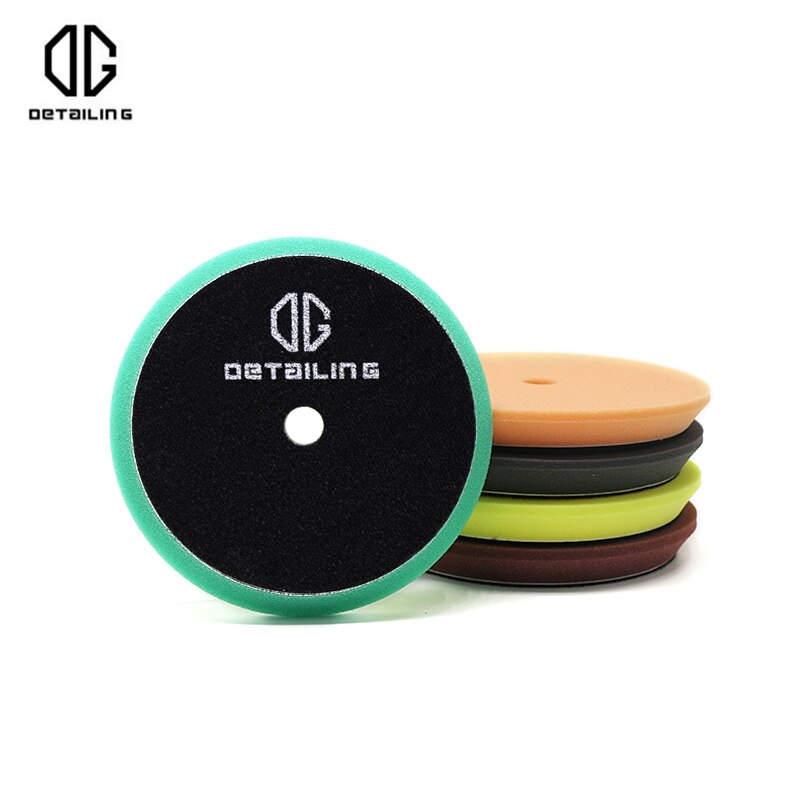 DETAILING 5 inch High Efficiency Heavy Cut Buffing Sponge Car Polishing Pad Foam Polish Pad For Auto Polisher