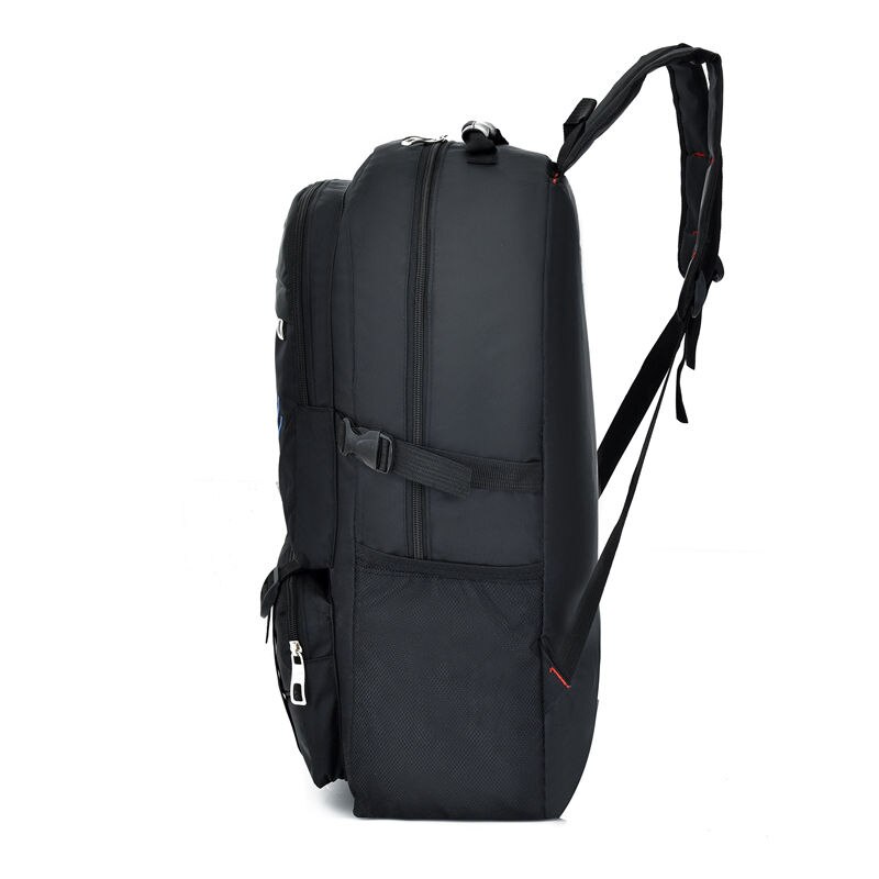 Waterproof Men's Backpack Oxford Cloth Material Expandable Large Capacity Multifunction Outdoor Mountaineering Student Bag