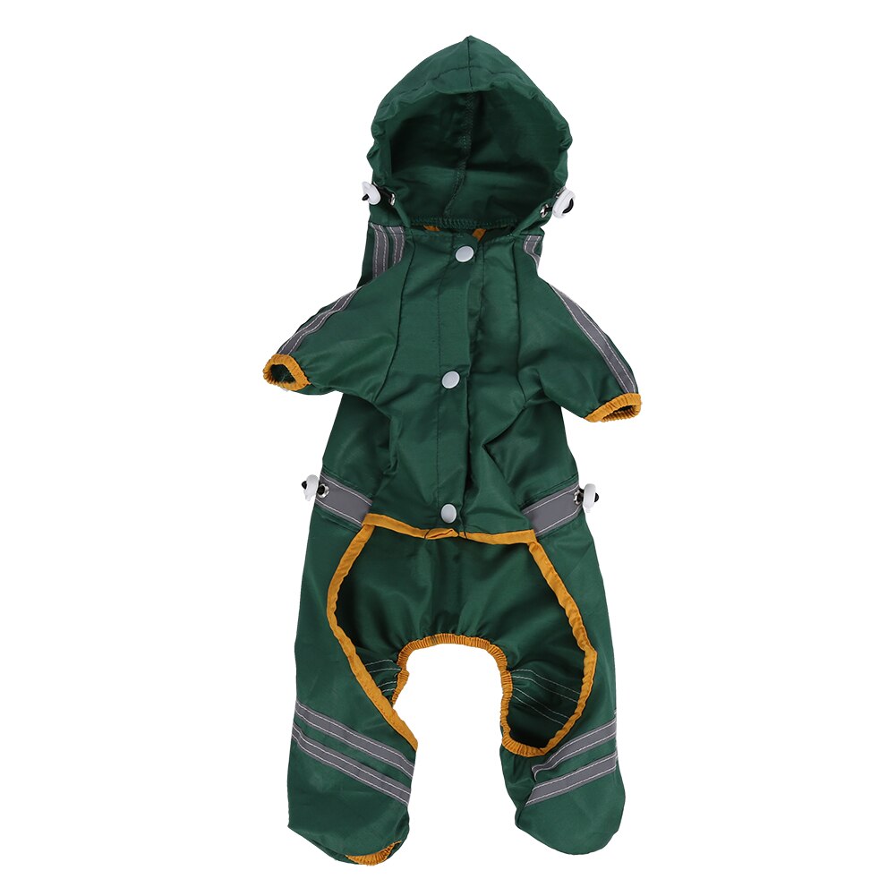 Perro impermeable ropa impermeable lluvia Mono para grandes perros medianos pequeños Golden Retriever al aire libre ropa para perros abrigo: XS