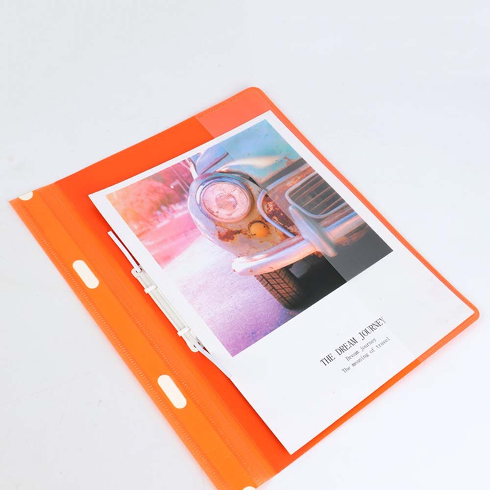 10 pcs Documents Holder Strong Clear Cover A4 Presentation Project Files Hard PVC Document Folder