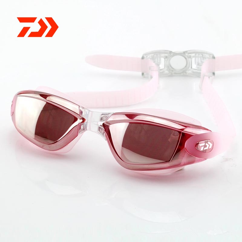 Fishing Glasses UV Waterproof Anti Fog Swimwear Eyewear Swim Diving Water Glasses Gafas Adjustable Swimming Goggles Women Men 65: Photo Color 03