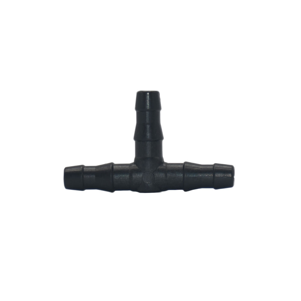 25pcs 1/4'' 1/8'' Plastic Hose Connector Joint Barbed Tees Cross Eng Plug Fitting For Garden Irrigation Drip Irrigation System