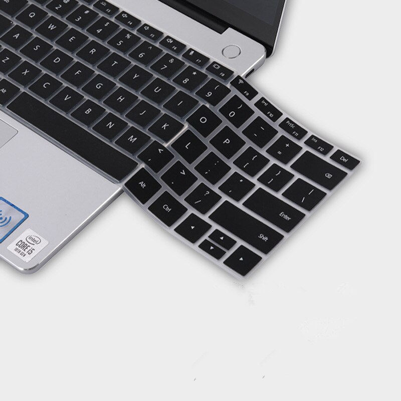 Ussian letter keyboard cover for huawei matebook  d14 d15 clear tpu keyboard stickers skin for matebook 13 x pro protector