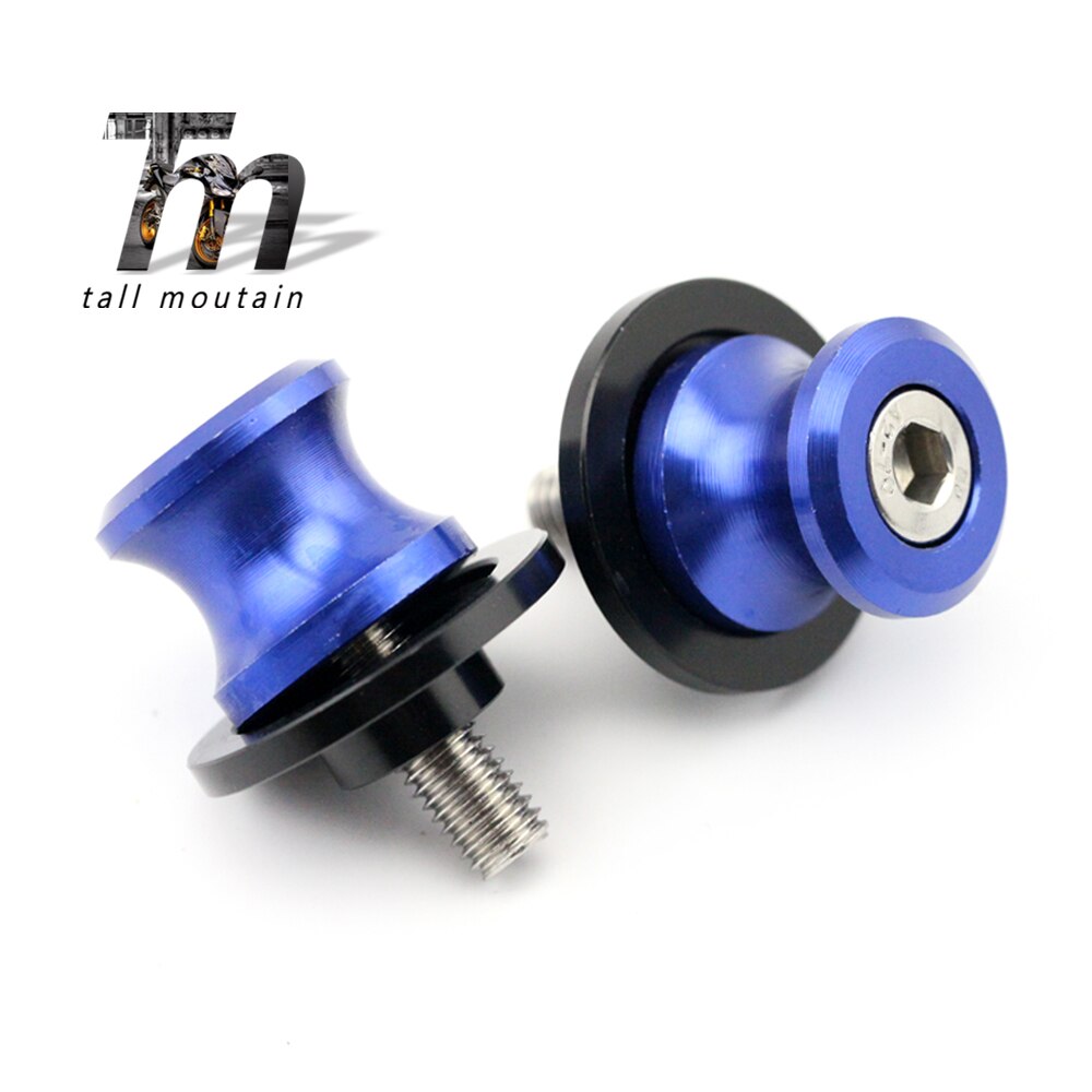 Swingarm Spools Slider For SUZUKI GSXR 125/150/600/750/1000 DL 650/1000 V-Strom GSX-R GSXR150 GSXR125 Motorcycle Stand Screw M8: Blue