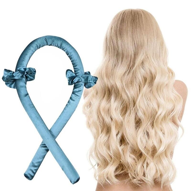 Heatless Curling Rod Headband Lazy Curling Ribbon Make Hair Curly hair rollers curlers flexi rods wave formers