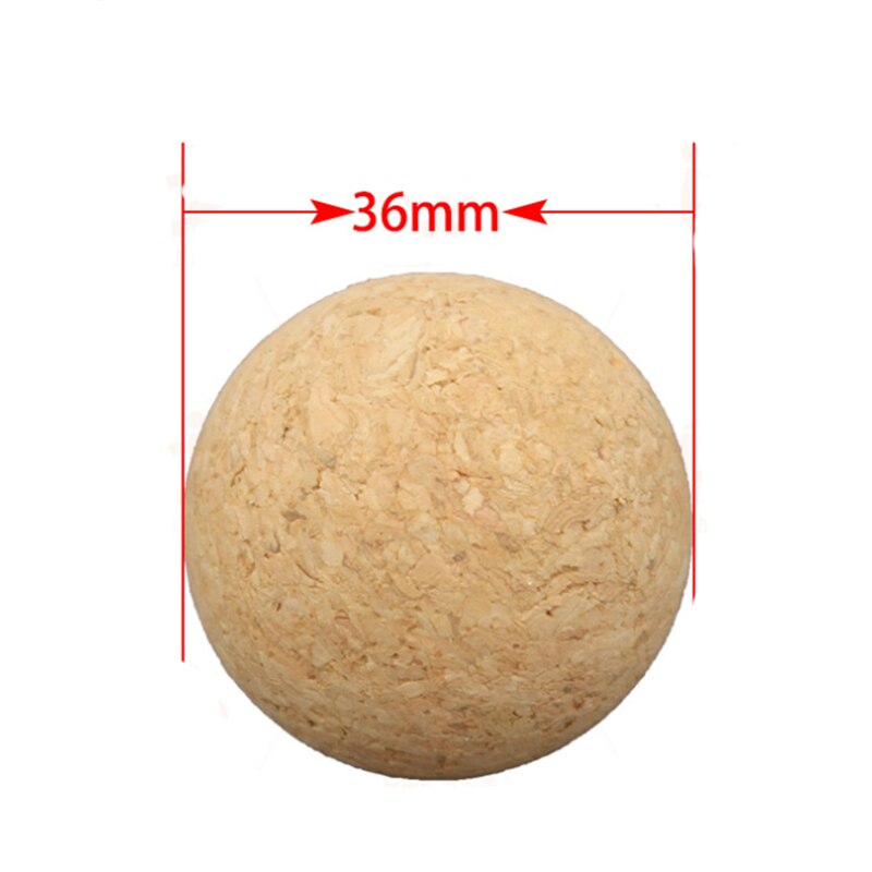 Futbolín de madera maciza para niños, de 36mm pelota de fútbol, 12 Uds.