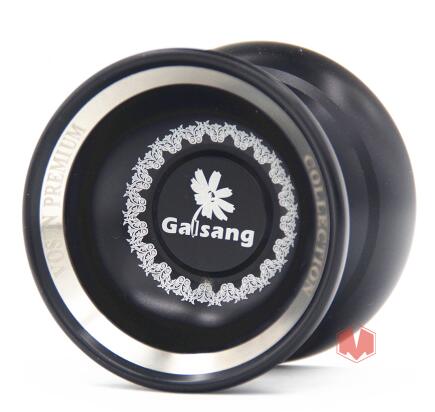 VOSUN V9 Galsang YOYO Vosun Senior Yo-Yo opper ring for player yoyo Christmas: black