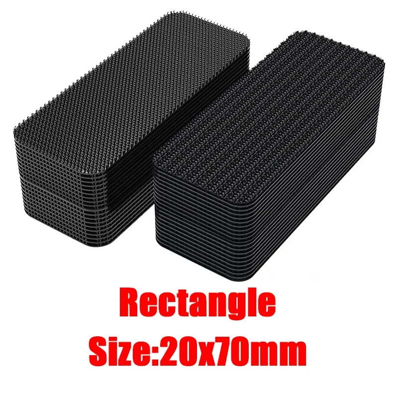 Selbstklebendes Befestigungsband, extra starker Teppichbefestigungsaufkleber, doppelseitiger Klettverschluss, Auto-Klebeband, fest: 60mm / Zimt