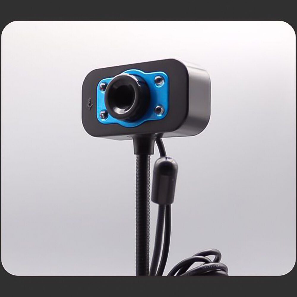 Autofokus 1200P HD flexibel Einstellbare USB Webcam Kamera Mit Mikrofon 4 LED-leuchten 30 FPS Für Laptop PC Schreibtisch Computer